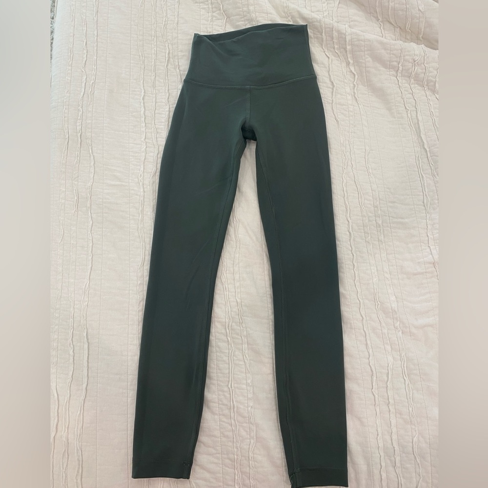 Green Lululemon Leggings